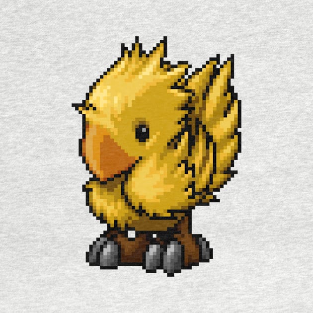 Pixelart Chocobo by PixelKnight